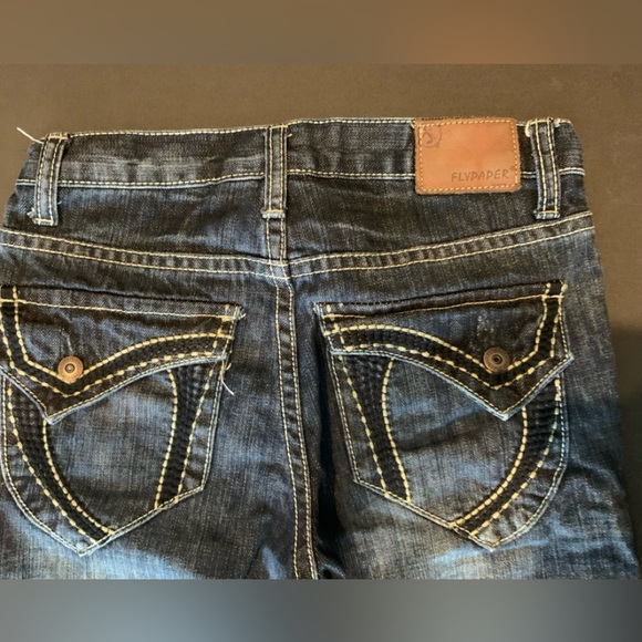 Flypaper Jeans Size 8 Boys Boot Cut - Picture 7 of 8
